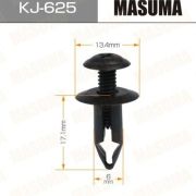 Клипса крепежная MASUMA KJ-625