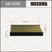 Салонный фильтр MASUMA MC-235/AC-112EX