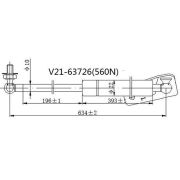 Амортизатор багажника JETT V2163726  LH