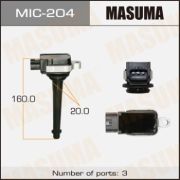 Катушка зажигания MASUMA, MIC204 NV200, TIIDA / MR20DE, HR16DE, K9K