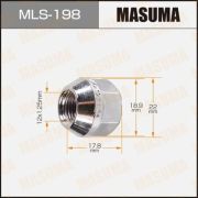 Гайка MASUMA 12x1.25мм, L=17.8мм, под ключ=19мм