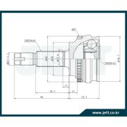 Шрус внешний JETT V41-9136ABS/TY77A48/0110-077A48  23*58*26