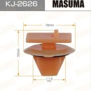 Клипса автомобильная  MASUMA KJ-2626