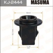 Клипса крепежная MASUMA KJ-2444
