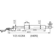 Амортизатор капота V21-61264  TOY LAND Cruiser #J80  RH