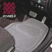 Коврик а/м CARFORT «Rovers 4» термопласт NBR, к-т 2шт. Grey передний