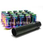 К-т гаек М12х1,25 L=34 радужн + 1кл (KK911144SD/PH)