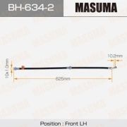 Шланг тормозной MASUMA /front/  LH  BH-634-2/JBH0334  JUKE F15E