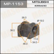 Втулка стабилизатора MASUMA /rear/ OUTLANDER/ GF2W, GF3W .2шт MP-1153
