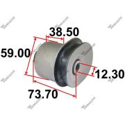Сайлентблок задней балки Tenacity  AAMMA1104/0501DEMR/MZAB-DEMR