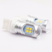 Лампа светодиодная Blick 7443(W21/5W)-3030-12SMD Белый 12/24V 2шт