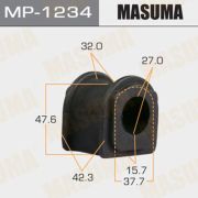 Втулка пер. стабилизатора MASUMA  MP1234/TSB-GRS190F/C8879/BL21090  [уп.2]