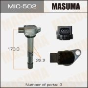Катушка зажигания MASUMA, MIC502/IGC603A  K20A, K24A, RD#