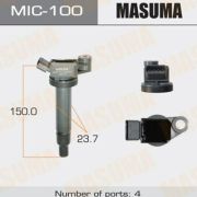 Катушка зажигания MASUMA, MIC100/TYDI-3002E/IGC101A   1MZFE, MCU30W