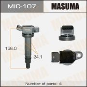 Катушка зажигания MASUMA, MIC-107/90919-02248/SPL1064  1AZFSE, 1NZFE