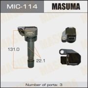 Катушка зажигания MASUMA, MIC114/IGC501A/DHDI0003E  EJ-DE, EJ-VE, M100A. J111G