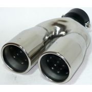 Насадка на глушитель нержав.сталь HJ-302 240х75х60