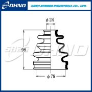 Пыльник привода  OHNO 5`825 FB-2119/DB0106/FB2502