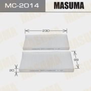 Фильтр салонный MASUMA MC2014/CF-0801//AC-514/BRC1930/EF-514  BIGHORN