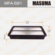 Воздушный фильтр  MASUMA MFA591/A-468V