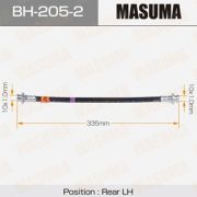 Шланг тормозной MASUMA BH205-2/31553777/BHN545  /rear/ Sunny B15 LH