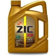 Масло моторное ZIC X9 FE 0w20 SP, ILSAC GF-6. GM dexos1 Gen 2 4л (бензин, полностью синт.)