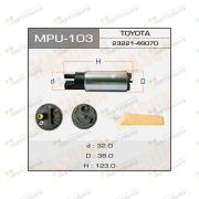 Бензонасос MASUMA, с фильтром сеткой. MPU103 Toyota V=2500-3000
