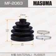 Пыльник шруса MASUMA MF-2063/FB2063