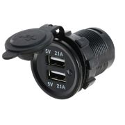 Разветвитель USB, 5 В, 2.1 А, встраиваемый