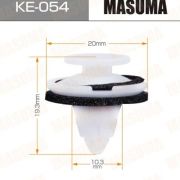 Клипса автомобильная  MASUMA KE-054