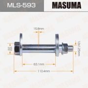 Болт эксцентрик MASUMA комплект.MLS593/0429-009-KIT/FS-1203/