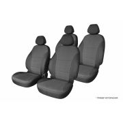 Чехлы на сиденья Toyota NOAH/VOXY (R80), 2014-2017, 4 места, капитанские кресла, жаккард