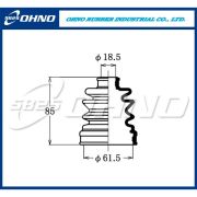 Пыльник привода  OHNO 5-825 FB2069/FB2104/FB2106/FB2196