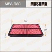 Воздушный фильтр MASUMA MFA981/A-858V