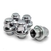 Гайка M12x1,5 пресш,выс37.5,кл19,хром (DTO(Jaguar))