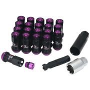 Комплект фиолетовых кованных гаек Drinty Racing Nuts М12х1.5 KK911945RCN/PL