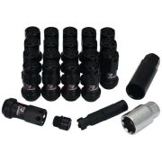 Комплект черных кованных гаек Drinty Racing Nuts М12х1.5
