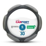 Оплетка CarFort 3D, 6 подушек, серая, S