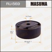 Сайлентблок MASUMA RU569/TAB-340 RAV4/ ACA31W rear