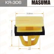 Клипса автомобильная  MASUMA KR-306