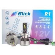 Лампа светодиодная Blick H4-R1 6000K 12V 2шт