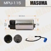 Бензонасос MASUMA MPU115/23220-37221  ZRR85W, ZWR80G