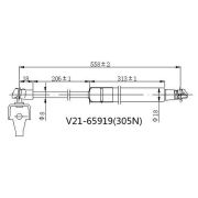 Амортизатор капота JETT V21-65919/53440-0W240 Mark X