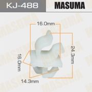 Клипса крепежная MASUMA KJ-488
