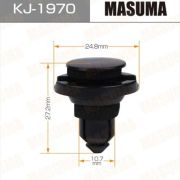 Клипса крепежная MASUMA KJ-1970