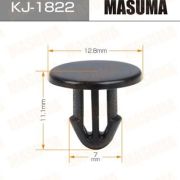 Клипса крепежная MASUMA KJ-1822