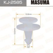 Клипса автомобильная MASUMA KJ-2585