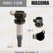 Катушка зажигания MASUMA MIC126/DFIC0136/KD9602   1KRFE, KF#