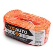 Трос буксир. «ТопАвто» РОСТРОС Строплента, Крюки 7т/5м