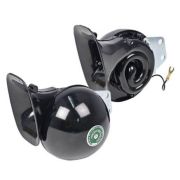 Сигнал звуковой электрический W-2035 (2021) 12V/430Hz/320Hz/20 (аналог TZ-A001-115-2) (цвет черный